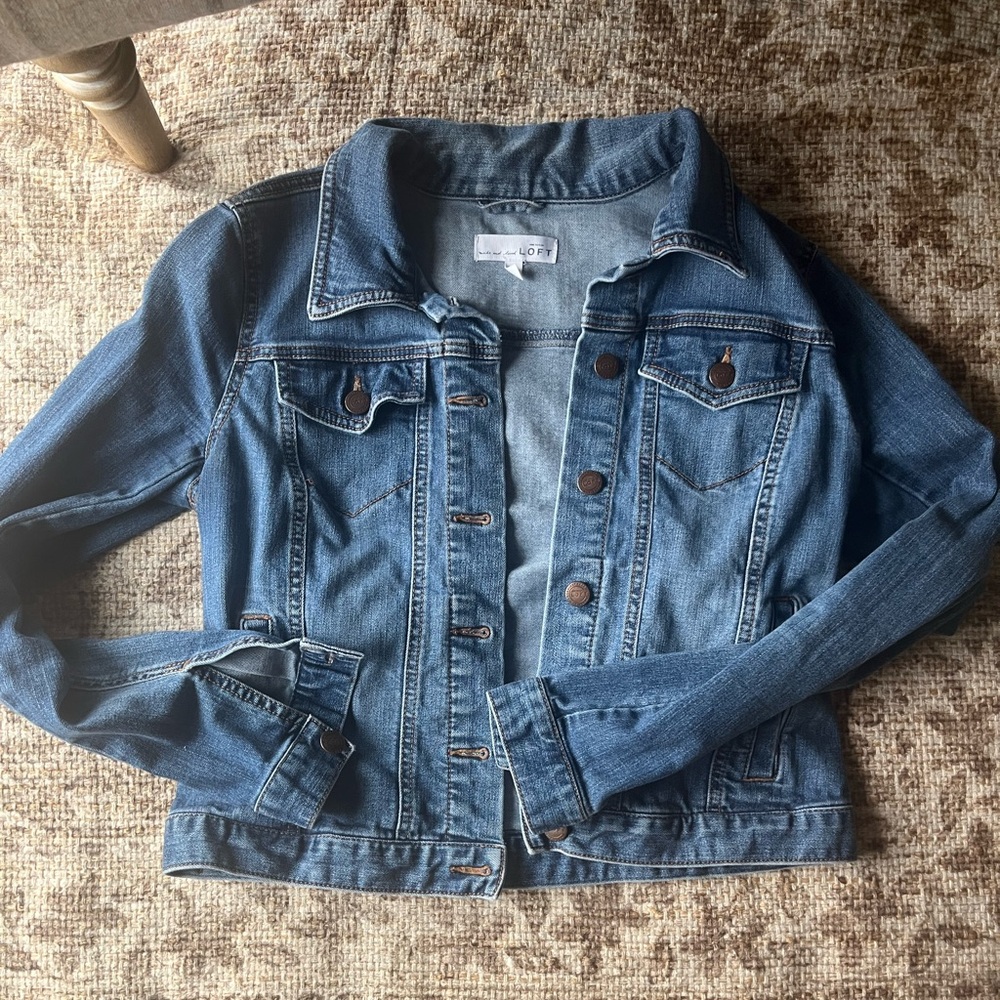 LOFT Jean Jacket • Size Small
